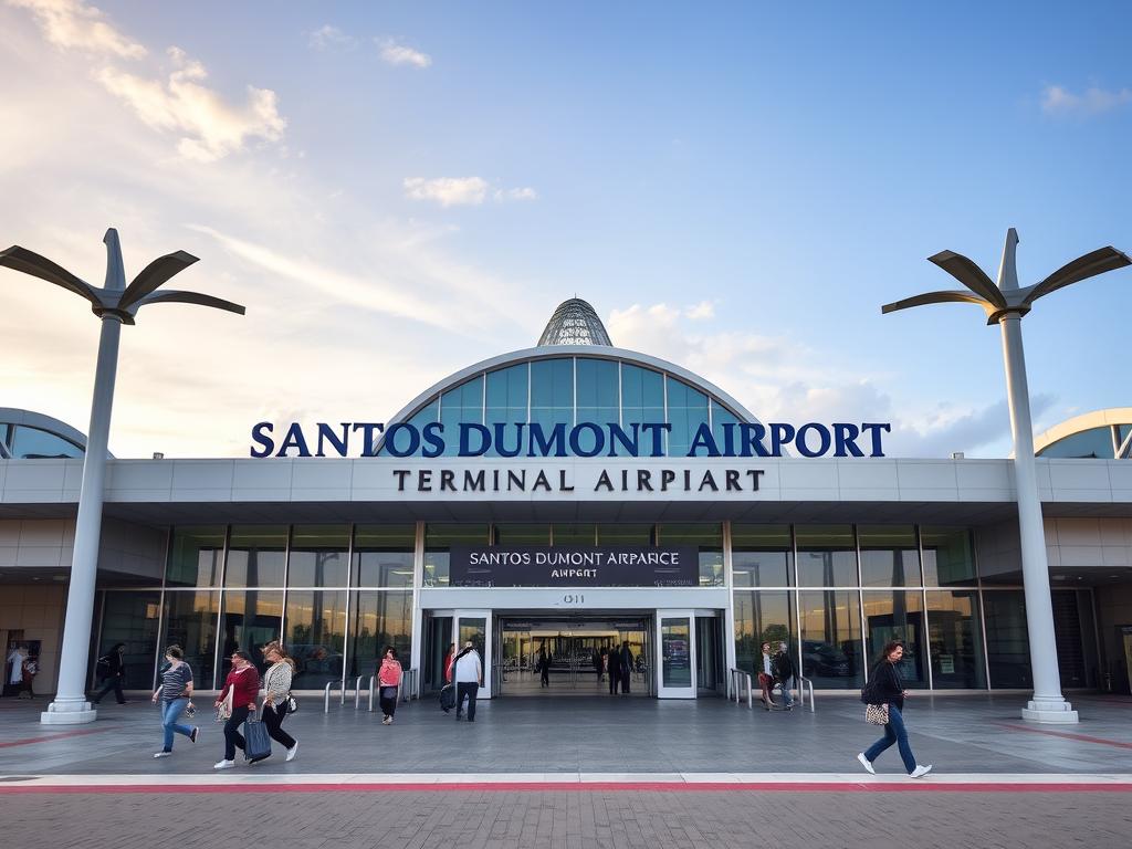 Aeroporto Santos Dumont no Rio de Janeiro utilizando reconhecimento facial Aeroporto Santos Dumont no Rio de Janeiro utilizando reconhecimento facial