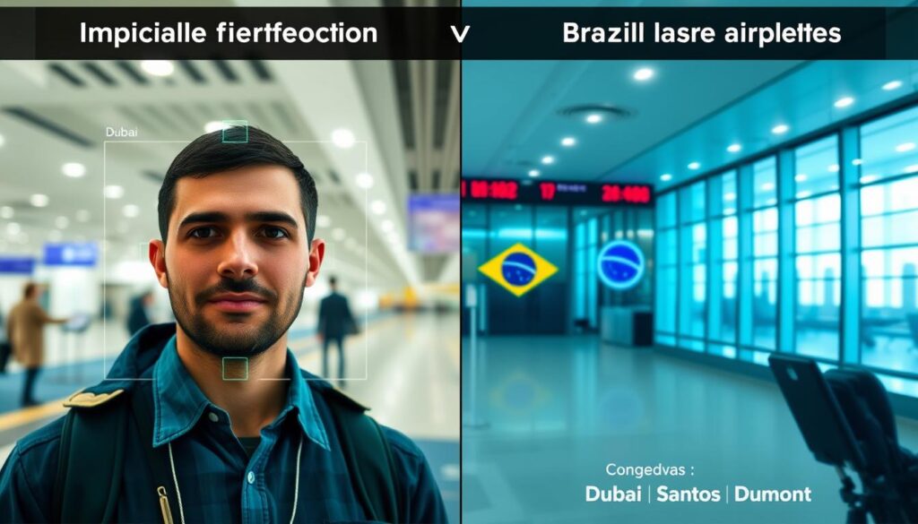 Comparativo de tecnologias de reconhecimento facial em aeroportos internacionais e do Brasil